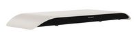 BlueAnt - Soundblade 2.1 Channel Bluetooth 5.3 Under Monitor Soundbar - White - Angle