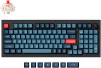 Keychron - V5 Max 96% Custom Wireless RGB Mechanical Keyboard with Programmable QMK/VIA Hot-Swapp... - Angle