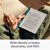 Amazon - Kindle Scribe (64GB) - 2024 - Tungsten - Angle