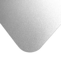 Floortex - Executive Rectangular Polycarbonate Chair Mat for Hard Floor 30 x 47 inches - Clear - Angle