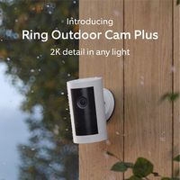 Outdoor Cam Plus, Battery with 2K Video and Ring Vision, Low-Light Sight, and Mount-Anywhere Vers... - Angle