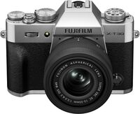 Fujifilm - X-T30 III Body with XC13-33MMF3.5-6.3 OIS lens Kit 6K Video - Silver - Angle