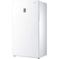 Frigidaire - 18 Cu. Ft. Garage Ready Upright Convertible Freezer / Refrigerator - White - Angle