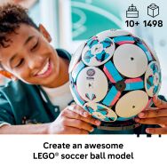 LEGO - Editions Soccer Ball Kids Building Toy 43019 - Angle