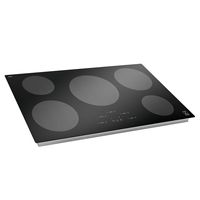 ZLINE - 36 in. Induction Cooktop with 5 burners (RCIND-36) - Black - Angle