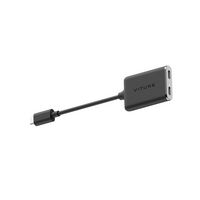 Viture - USB-C to Glasses Charging Adapter - Black - Angle