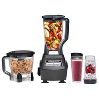 Ninja - Mega Kitchen System 72-Oz. Blender - Black - Angle