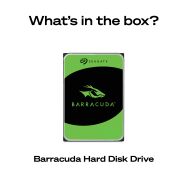 Seagate - Barracuda 4TB Internal Hard Drive for Desktops - Angle