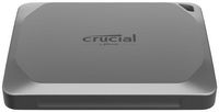 Crucial - X9 Pro 1TB External USB-C SSD - Space Gray - Angle