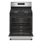 Whirlpool - 5.1 Cu. Ft. Freestanding Gas Range with Broiler Drawer - Stainless Steel - Angle