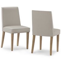 Simpli Home - Bartow Dining Chair ( Set of 2 ) - Natural - Angle