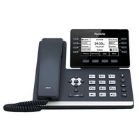 Ooma - Yealink T53W Wi-Fi IP Phone - Black - Angle