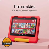 Amazon - Fire HD 8 Kids tablet, ages 3-7 | 3GB memory, 13-hr battery, 32GB (2024 release) - Disne... - Angle