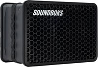 SOUNDBOKS GO - Portable Bluetooth Speaker with Swappable Rechargable Battery - Black - Angle