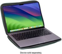 Thule - Gauntlet Laptop Sleeve Laptop Case for 16” Apple MacBook Pro, 15” Apple MacBook Pro, PCs ... - Angle