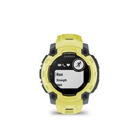 Garmin - Instinct E GPS Smartwatch 45 mm Fiber-reinforced Polymer - Electric Lime with Electric L... - Angle