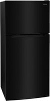 Frigidaire - 20 Cu. Ft. Garage Ready Top Freezer Refrigerator - Black - Angle