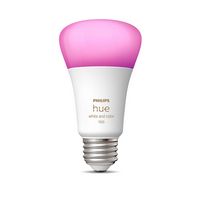 Philips - Hue A19 Bluetooth 75W Smart LED Bulb - White and Color Ambiance - Angle