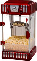 Elite - Tabletop Kettle Popcorn Maker - Red - Angle