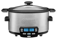 Cuisinart - Cook Central 4-Quart Multicooker - Stainless Steel - Angle