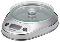 Cuisinart - PrecisionChef Digital Kitchen Scale - Stainless-Steel - Angle