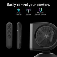 Vornado - Strata 8T Blower Fan - Black - Angle