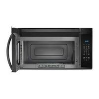 Whirlpool - 1.7 Cu. Ft. Over-the-Range Microwave with 1000-Watts Cooking Power - Black - Angle