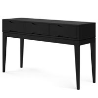 Simpli Home - Harper Console Sofa Table - Black - Angle