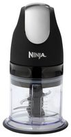 Ninja - Master Prep Food Processor - Black, Stainless Steel - Angle