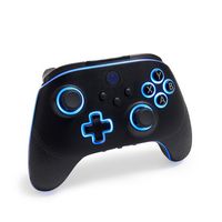 PowerA - OPS v3 Pro Wireless Controller for PC and Cloud Gaming with Lumectra - Black - Angle