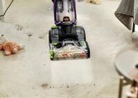 BISSELL - ProHeat 2X Revolution Pet Pro Plus Corded Upright Carpet Deep Cleaner - silver/purple - Angle