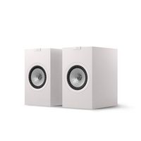 KEF - Q3 Meta Bookshelf Speakers (Pair) - White - Angle