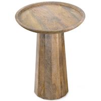 Simpli Home - Dayton Wooden Accent Table - Natural - Angle