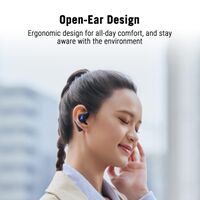 ASUS - ROG Cetra Open Wireless SpeedNova Open-Ear Gaming Earbuds for PC, iOS, Android, Switch - B... - Angle