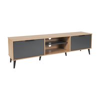 Cole Collection TV Stand with Cabinets for Most TVs up to 85