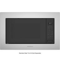 Monogram - 2.2 Cu. Ft. Built-In Microwave with Sensor Cooking and Steam Cooking - Black - Angle