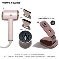 T3 Aire IQ - Satin Blush - Angle