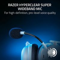 Razer - BlackShark V2 Pro Wireless Gaming Headset for PS5 - White - Angle