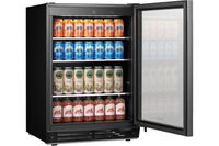 Frigidaire - 185 Can Beverage Center - Stainless Steel - Angle