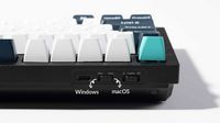 Keychron - Q3 Max 80%TKL Custom Wireless RGB Mechanical Keyboard with Programmable QMK/VIA Hot-Sw... - Angle