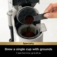 Ninja - Pods & Grounds Specialty Single-Serve Iced Coffee Maker, K-Cup Pod Compatible with Foldaw... - Angle