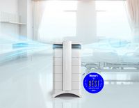 IQAir HealthPro Plus Air Purifier -White - White - Angle