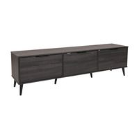 Cole Collection TV Stand with Enclosed Cabinets for Most TVs up to 85