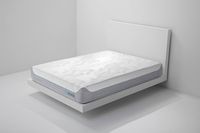 Bedgear - S7 Performance Mattress, Sport- Full - White - Angle