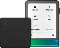 Ledger - Flex Crypto Hardware Wallet with Recovery Key - Oxidate Green - Angle