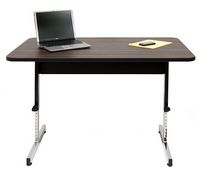 Studio Designs - Adapta Desk - Black/Walnut - Angle