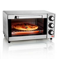 Hamilton Beach - Toaster/Pizza Oven - Stainless Steel - Angle