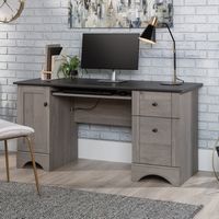 Sauder - Computer Desk Mo W/ Ro - Mystic Oak - Angle