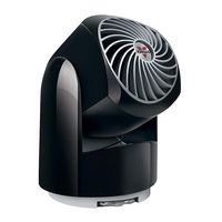 Vornado - Flippi V8 Oscillating Personal Air Circulator Fan - Black - Angle