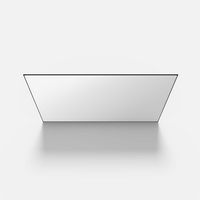 Valerion - 135-inch Fixed Frame Projector Screen, 1.3dB Gain, 4K/8K Ultra HD - White - Angle